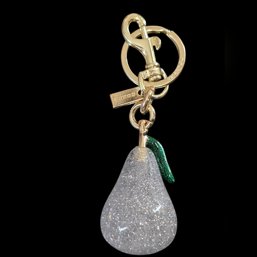 Letter "C" Pear Keychain | Keyfob | Bag Charm